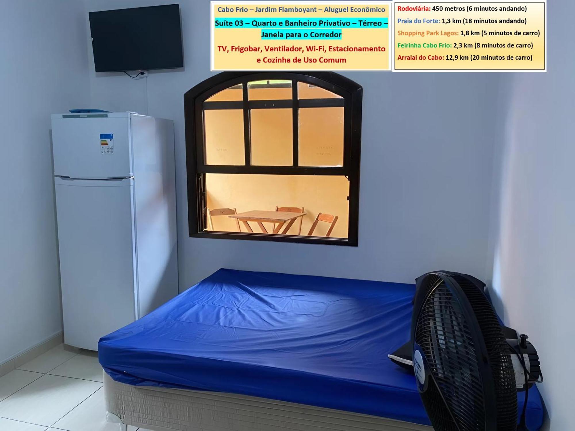 Cabo Frio - Suites - Jardim Flamboyant - Aluguel Economico エクステリア 写真