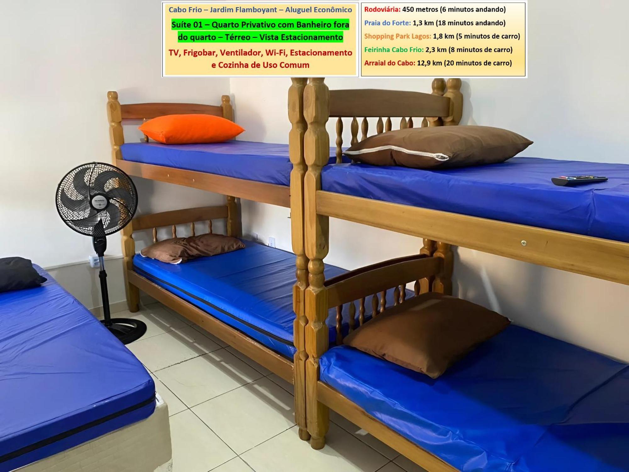 Cabo Frio - Suites - Jardim Flamboyant - Aluguel Economico エクステリア 写真
